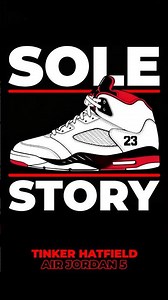 Sole Story: The Jordan 5 is a fighter plane #jordan5 #sneakers #solestory