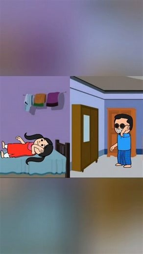 Javari Cartoons on Instagram: "Amma Ka Jawai 😅"