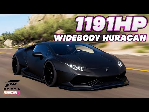 HURACAN Widebody Customization - Forza Horizon 5 | Aggressive build V12 Engine - Liberty Walk | NEW