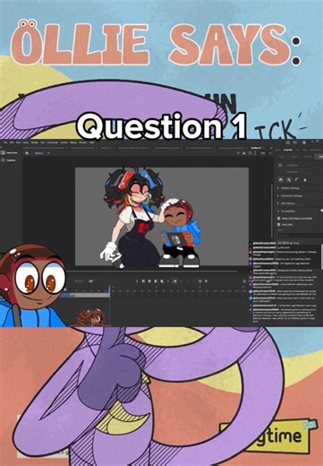Talking about anamation on stream 🙂