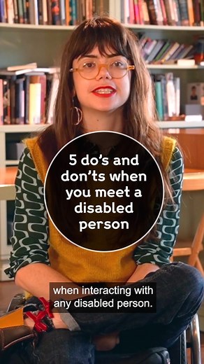 Doctor, disability activist, and author Grace Spence Green (@gracesg) on some of her do's and don'ts when you meet a disabled person. What else would you add to this list? Tell us in the comments. Grace Spence Green's book 'To Exist as I Am: A Doctor's Notes on Recovery and Radical Acceptance' is available to buy at Wellcome Collection's bookshop, online, and wherever else you get your books 📚 [Alt text: We're watching a video of Grace speaking directly to the camera in our Reading Room – a nic