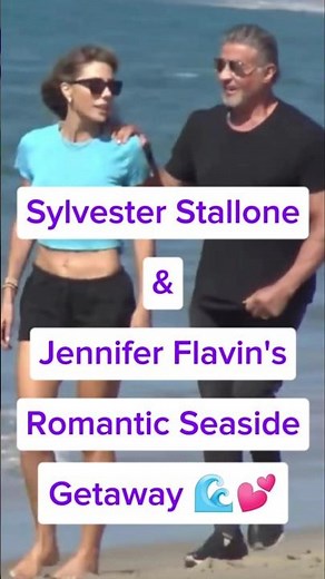 Sylvester Stallone Romantic Moment With Jennifer Flavin #sylvesterstallone #JenniferFlavin #rambo