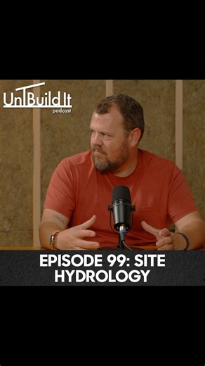 The UnBuild It Podcast now on The Build Show! You know the boys get weepy over water pretty easily, but Steve’s focus on starting with the site drives this podcast. The site is the context for the building, and broadening to site water management can really take the load off of building assembly water management. This podcast is all about digging deeper into building (sorry, just could not resist…). Link in bio -> click Podcasts #thebuildshow #buildingscience #podcast | Build Show Network