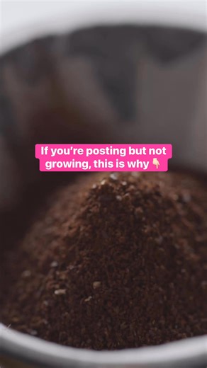 If you’re posting but not growing, this is why” 1) Open with a pattern-interrupt hook (1 line) Pick one: • “If you’re posting every day and still not growing… it’s not you.” • “Posting more isn’t the fix. Posting clearer is.” • “You’re not stuck because you’re inconsistent… you’re stuck because your content has no job.” ⸻ 2) Call out the real problem (make it simple) Say: • “Most people post like they’re journaling… not like they’re building.” • “Your posts aren’t answering one clear question: ‘