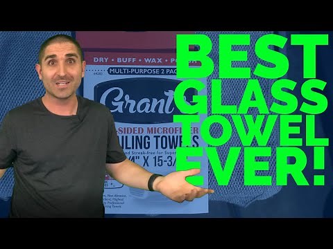 How to Clean Glass WITHOUT Streaks Every Time!
