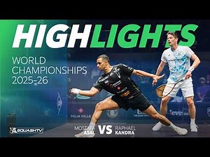 🇪🇬 Asal v Kandra 🇩🇪 | PSA World Championships 2025/26 | ROUND 1 HIGHLIGHTS