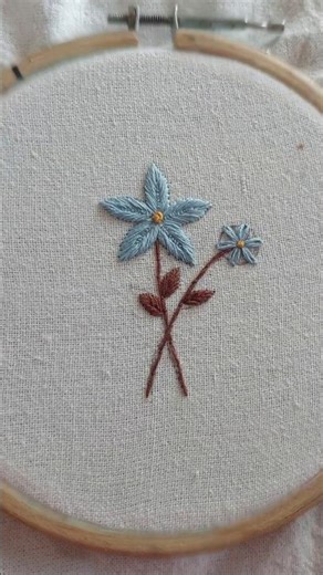 Fishbone Stitch Embroidery | Easy Hand Embroidery Design |