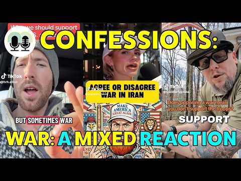 Confessions: War: A Mixed Reaction. Opposing Opinions on the War.