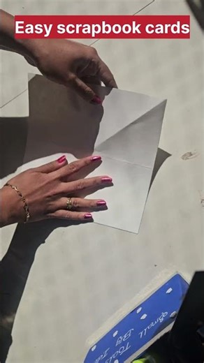 Scrapbook Card Tutorial ✂️ | Part 3 | Easy Scrapbook for Beginners #shorts #happyscraft