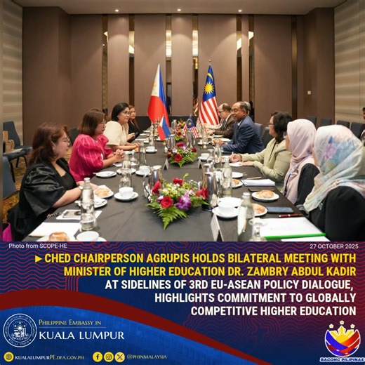 4.9K views · 93 reactions | CHED CHAIRPERSON AGRUPIS HOLDS BILATERAL...