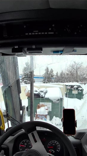 Efficient Garbage Dumping in Snowy Conditions