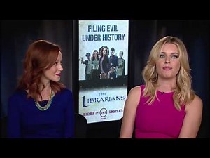Rebecca Romijn Lindy Booth (The Librarians) on Sidewalks Entertainment
