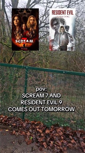 SCREAM 7 AND RESIDENT EVIL REQUIEM OUT TOMORROW!!! WHAT TO DO?! 😩😭🤣