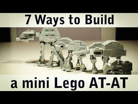 7 Ways to Make a Mini Lego AT-AT