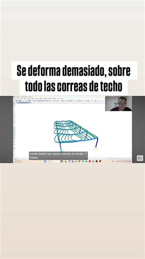 Nave industrial con y sin contra vientos en SAP2000 #diseñoestructural #naveindustrial #contraviento