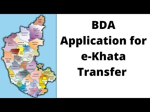 How to Apply E-Khata Transfer for BDA PROPERTY | Bangalore Development Authority | Bengaluru