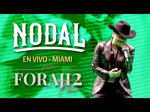 Christian Nodal En Vivo - Miami 2023 - Foraji2 Tour