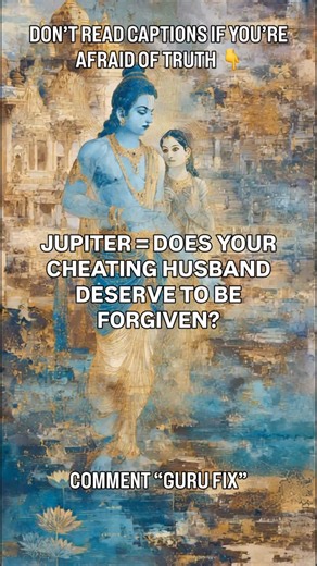 Astrology Expert | Predictive Insights on Instagram: "JUPITER = DOES YOUR CHEATING HUSBAND DESERVE TO BE FORGIVEN? You weren’t born to be the woman who calls endurance “dharma” while swallowing betrayal as normal. Jupiter in the 7th house, afflicted or under malefic drishti You believed marriage = sacred. He treated it like a phase. 👉 If your Jupiter of marriage is wounded, are you truly forgiving… or just spiritually gaslighting yourself to stay? Jupiter retrograde in the 7th/2nd with a cheati