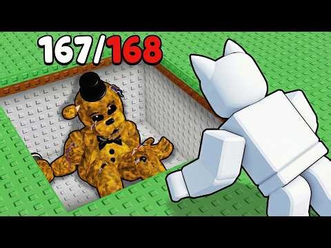trying to find ALL 216 FNAF Characters in Roblox find the fnaf...