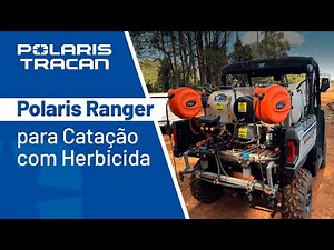 Polaris Ranger 570: a solução ideal para catação com herbicida no campo!