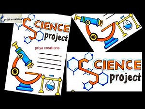 science project|science project front page design|border designs for science|project work designs