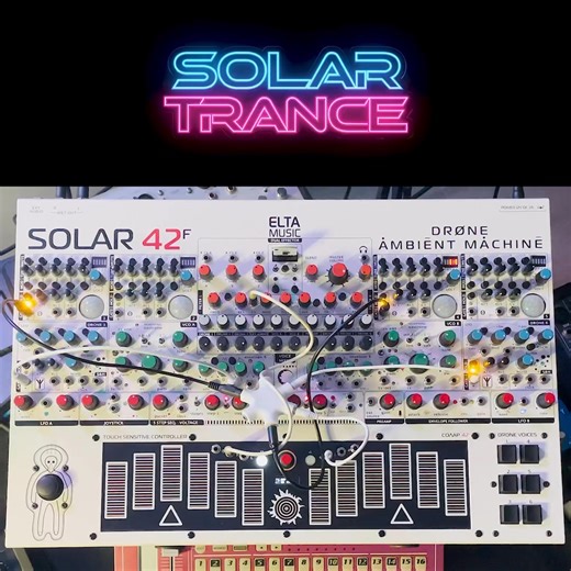 Robert Vadney on Instagram: "Instant love when I first heard the sound of the Saw waveform coming out of this machine. I knew it would produce the nicest Supersaw ✨👌 I've been using SOLAR among few other analog synths to create fatter, livelier and more electrifying leads + sequences than the generic computer sound of the last decade. #TRANCE #EDM #SYNTHESIZER"