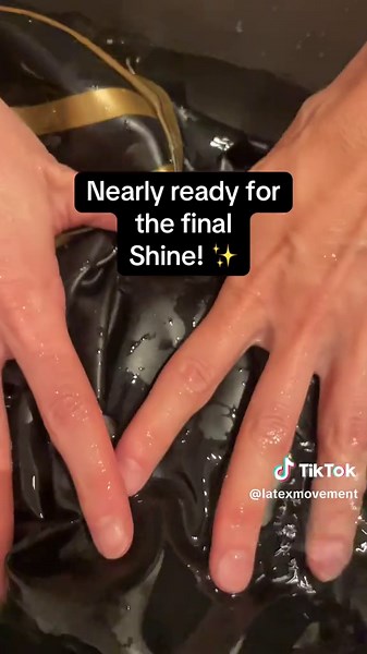 Latex Wash and Shine Routine for Optimal Care