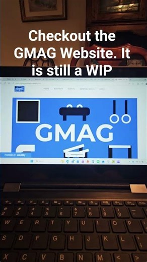 First Look at the Home Page of the GMAG Website! Url: gmaggymnastics.weebly.com