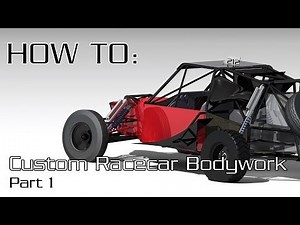 How to Make Fibreglass/Carbon Fibre Race Car Bodywork - Part 1/2