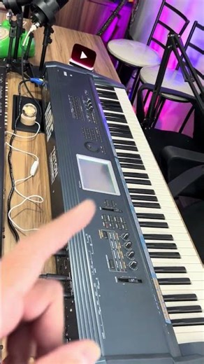 Learn how to make strings. Korg Triton Extreme. 🎻🎶🎹🇧🇷👌🏻 #keyboardist