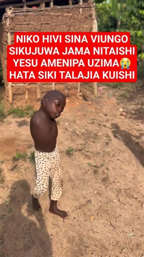 YESU NIFUNDI UKIONA ALIVYO NIUMBA HUWEZI AMINI KAMA NINGEISHI MIMI NIKIWA SINA HATA VIUNGO VYOTE😭