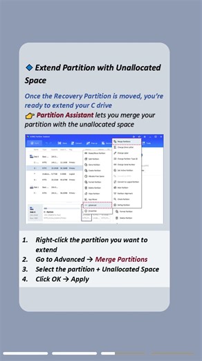 How to Move Windows Recovery Partition Safely