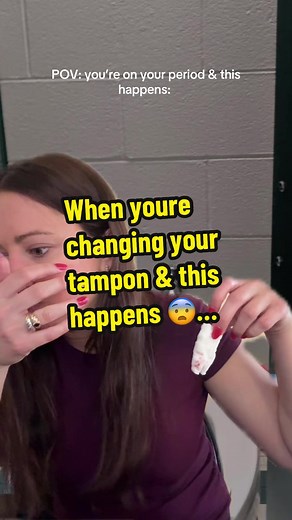 How to Handle a Tampon Mishap at School