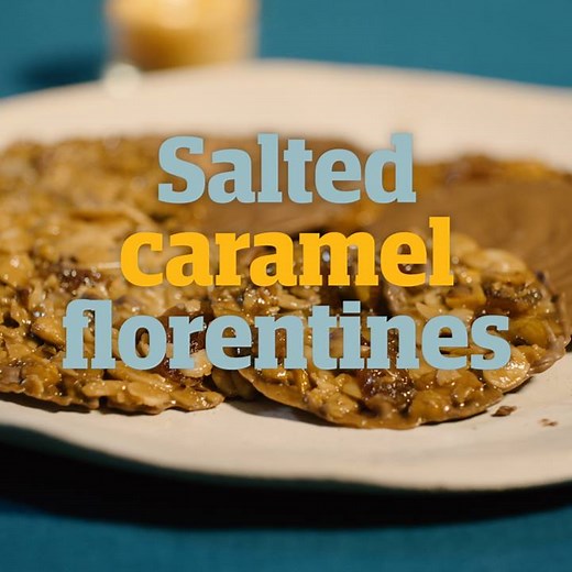 222K views · 1.7K reactions | Keep your Christmas (and your loved ones) sweet with salted caramel florentines. Here's how to make them in a few easy steps. | The Guardian | Facebook