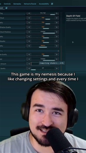 Why does changing settings mean compiling shaders? 🎮😩 #Gamer #AI