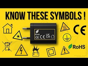 Know These Symbols on Electronic Gadgets | Safety Signs