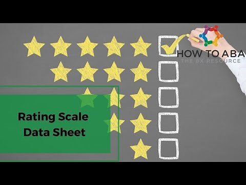 How to: Use Rating Scale/Probe Data Sheet