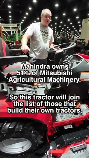 Biggest News of the Show! Mahindra 1100 Series Subcompact Tractor!
