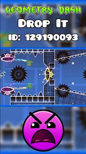 Drop It in Geometry Dash #gd #robtop #geometrydash #shorts
