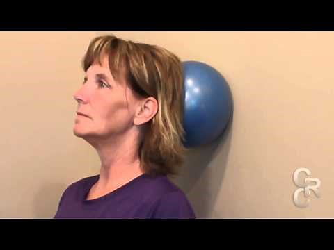 Neck Physioball Exercises