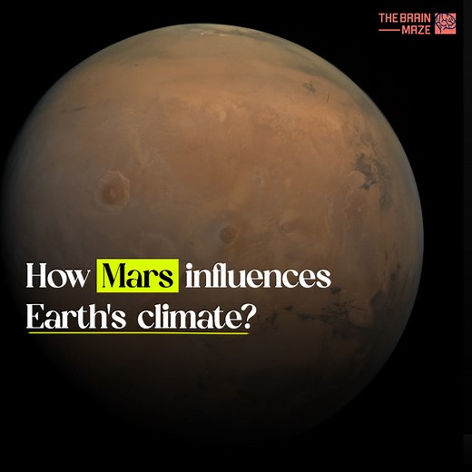 322K views · 4.2K reactions | Mars affects Earth’s climate by...