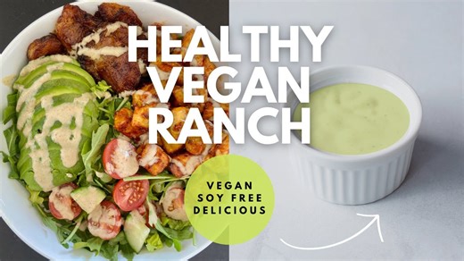 Creamy Vegan Ranch Dressing | Healthy Dairy-Free Hemp Seed Recipe