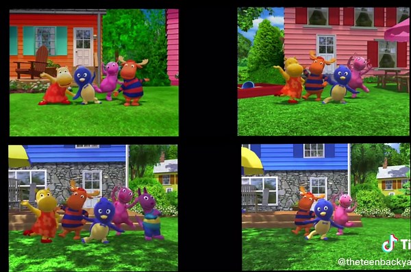 The Backyardigans Ending Song Comparison