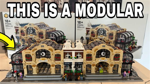 BrickLink Designer Series 2: LEGO Brick Cross Train Station 2X Full Review