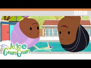 A Big Splash! 🌊 | It's Time to Go Swimming | JoJo and Gran Gran Official