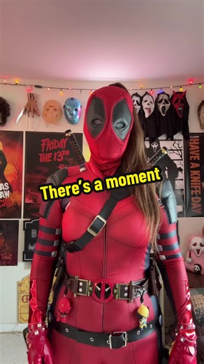 I still haven’t gotten the chance to film more, so have another draft! 😃 #ladypool #deadpool #marvelcosplay #facts #fyp