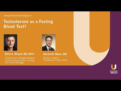 Testosterone as a Fasting Blood Test?
