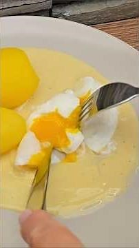 Poached eggs in mustard sauce or mustard eggs #quickrecipes #food #recipe