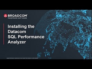 Installing the Datacom SQL Performance Analyzer