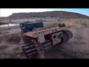 Swamped Ford F 350 Stuck in the River Nodwell Earns it's Keep